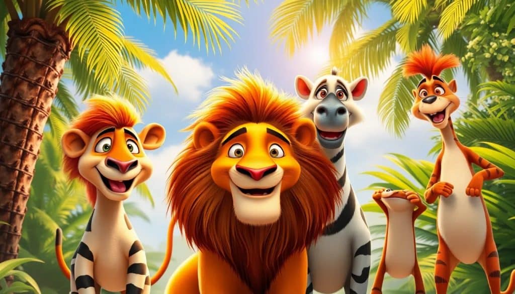 Animales de la película Madagascar: nombres y curiosidades